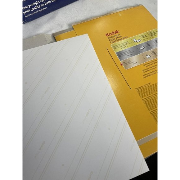 Inkjet Photo Paper Kodak, Great Transparencies And Avery Postcards Leftover Lot - Picture 4 of 10